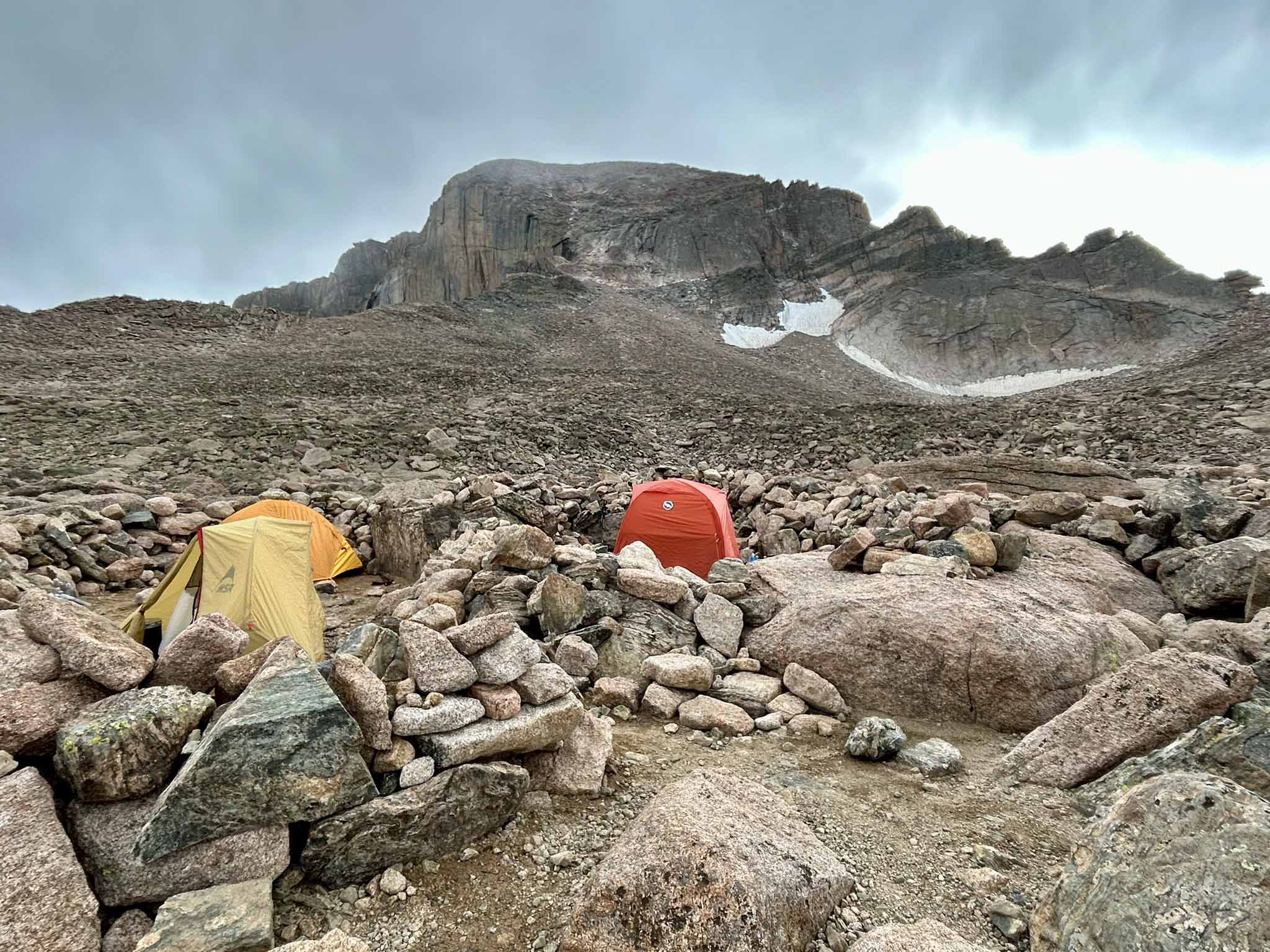 boulder field