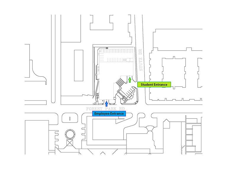 Dallas Parking Map