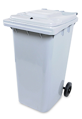 Locking Wheeled Bin