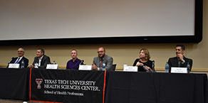 2018 Endowed Lecture Series Panel Participants sitting on the stage