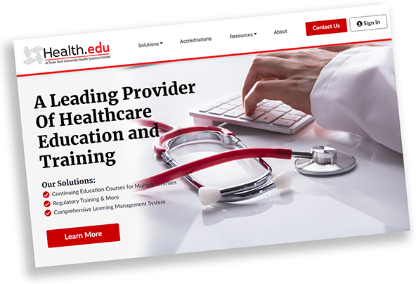 Health.edu Website