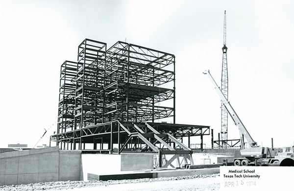 TTUHSC Construction Northeast View