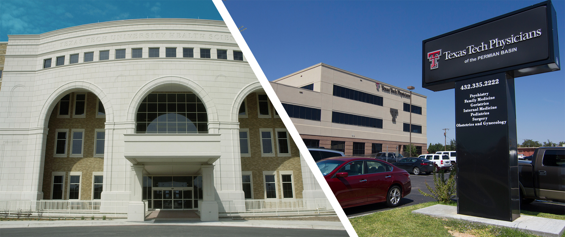 Exterior of Texas Tech Physicians of the Permian Basin