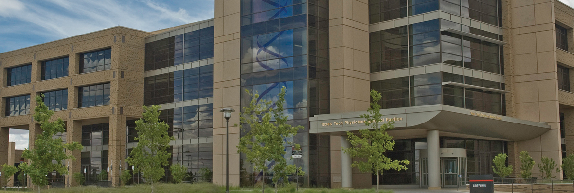 Exterior of Texas Tech Physicians Medical Pavilion