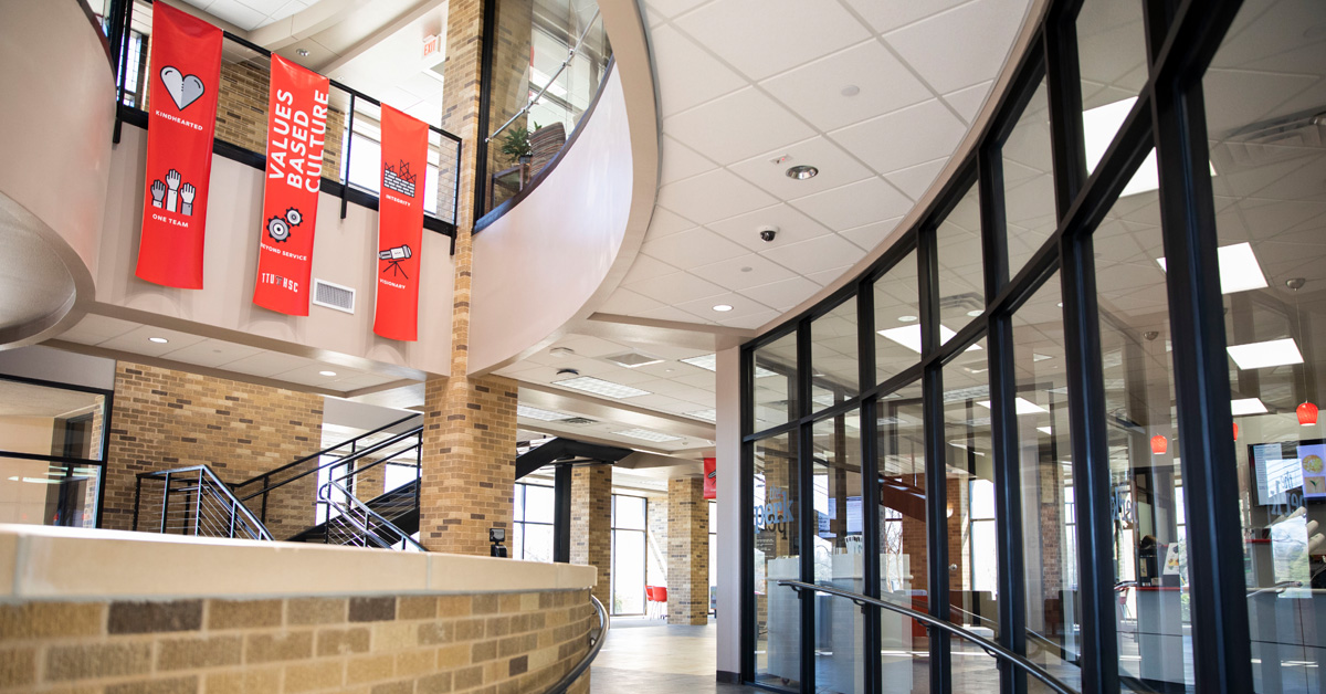 Internal shot of Abilene Campus 