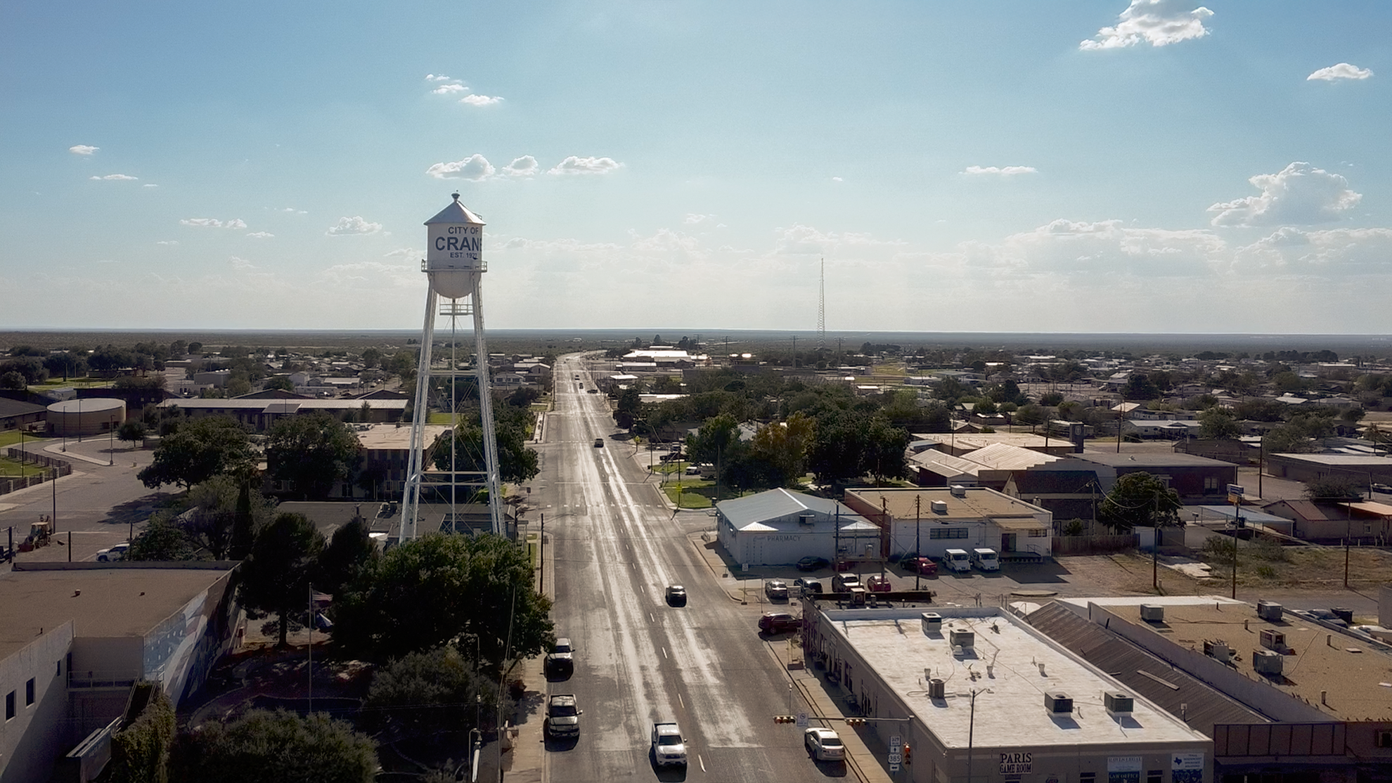 Crane Texas Skyline