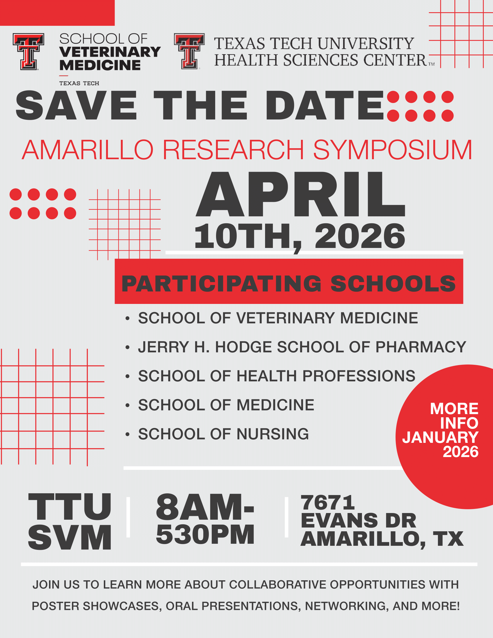 Save the date flyer - click for pdf