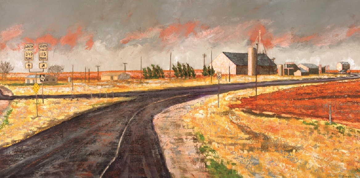 Painting of Rural Highway