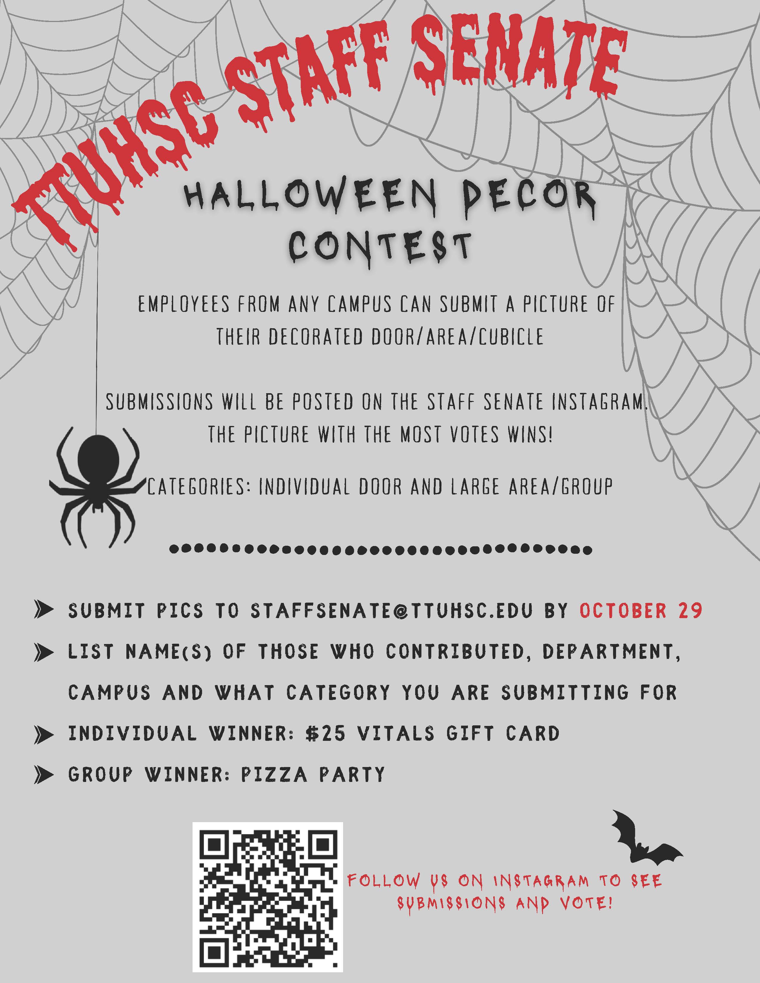Halloween decor contest