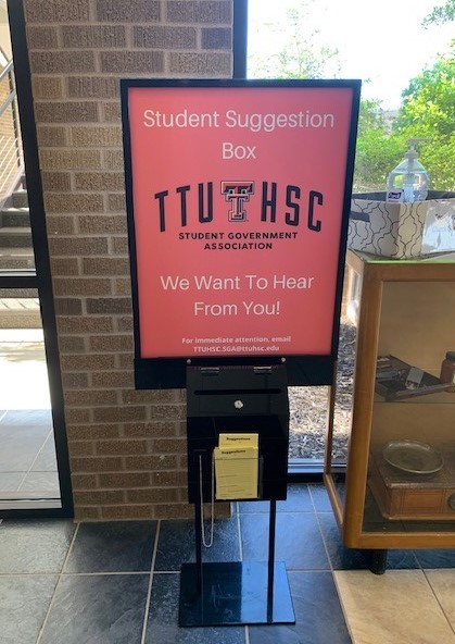 Picture of Abilene School of Pharmacy building SGA Suggestion Box