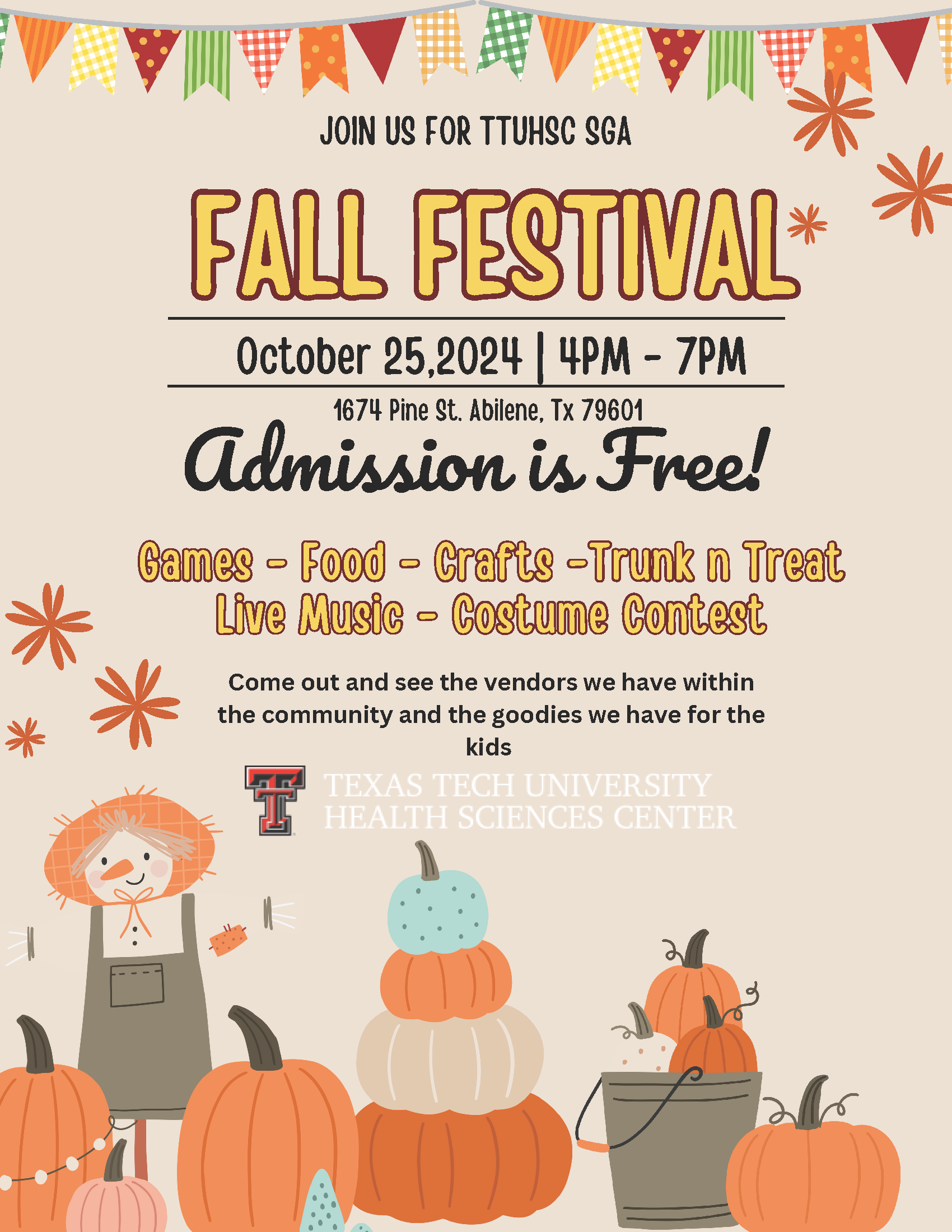 Fall Festival Flyer