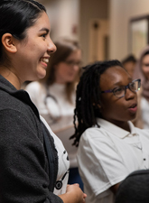 TTUHSC students at Doctors Day event